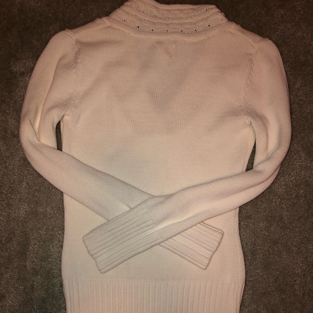 Converse cotton v-neck pullover sweater - Picture 3 of 9
